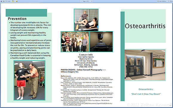Glen Sather Osteoarthritis P1